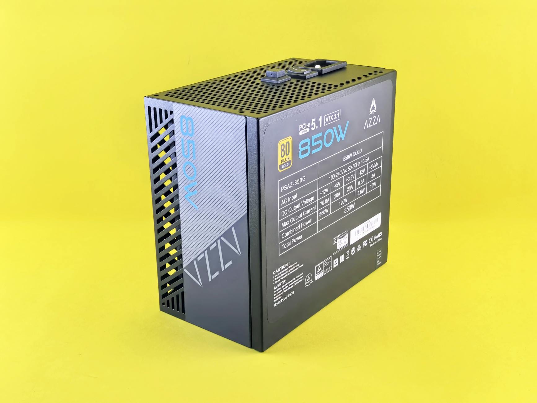 Zasilacz komputerowy 850W z certyfikatem 80 Plus Gold